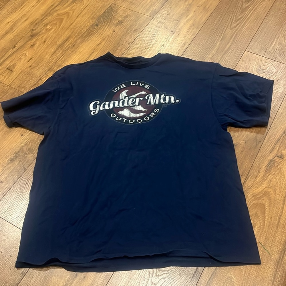 Navy Gander Mountain tshirt XXL